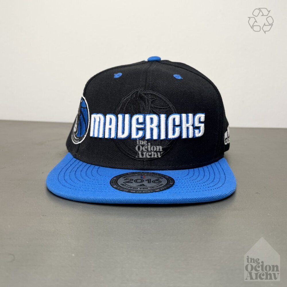 Dallas Mavericks x Adidas Official NBA 2016 Draft Snap-Back Cap 015664 Pre-Owned